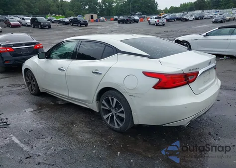 2016 Nissan Maxima 3.5 Sv from USA, damaged, VIN 1N4AA6AP6GC399043